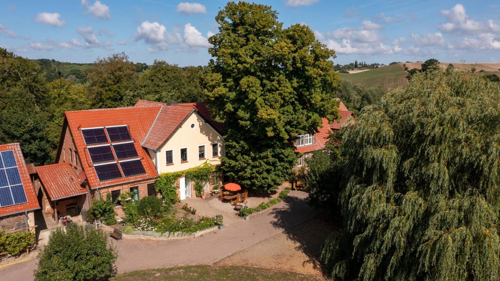 Landurlaub Auf Dem Mellenhof Apartment Funkenhagen Exterior photo